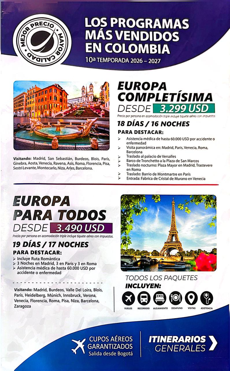 PROGRAMAS MAS VENDIDOS